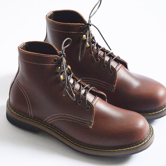 559 Boots Hi-Cut DarkBrown