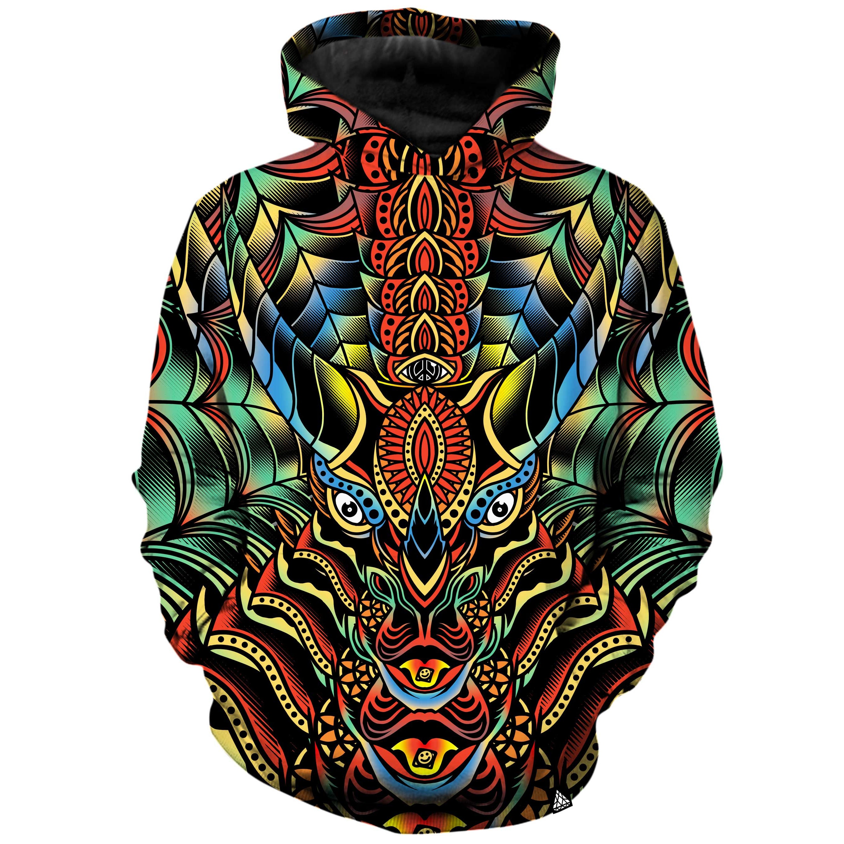 ACID TRICERATOPS HOODIE