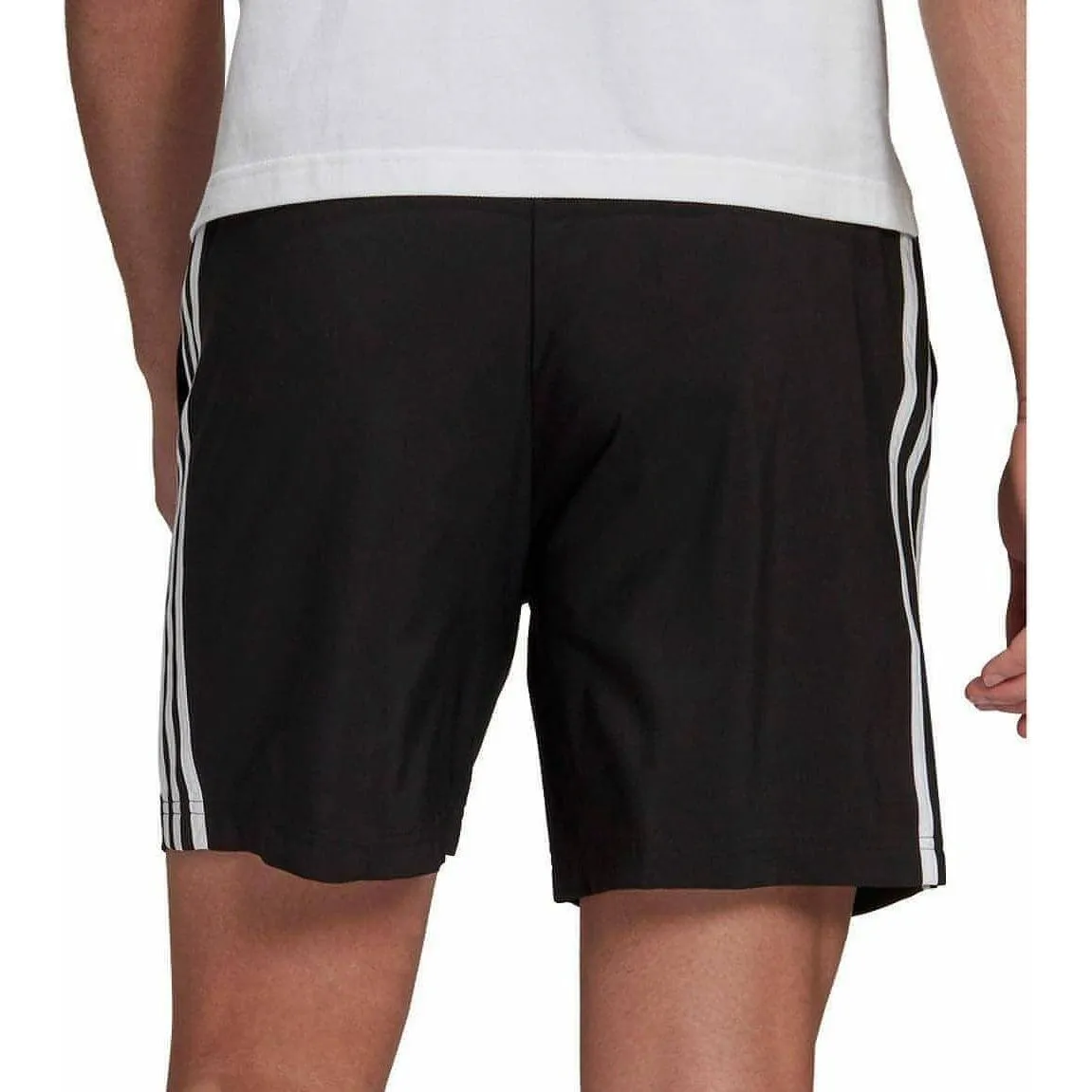 adidas AeroReady Essentials Chelsea 3 Stripes Mens Training Shorts - Black