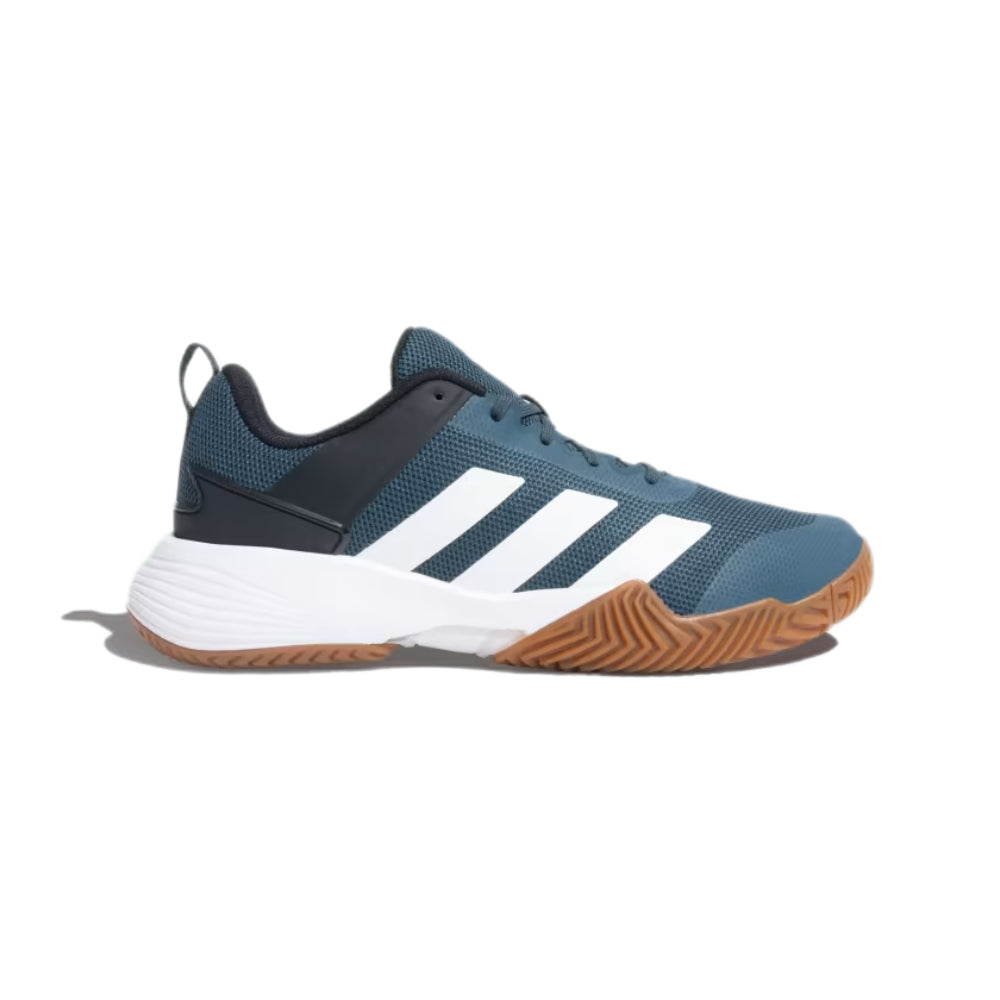 Adidas Men's IND Top V2 Badminton Shoe (Artic/White/Black)