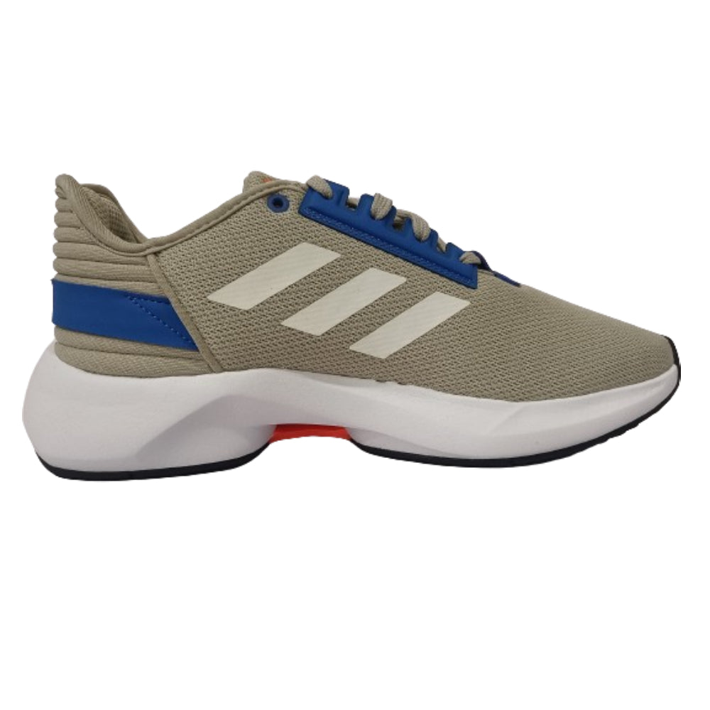 Adidas Men's Torite Running Shoe (Grey/Off White/Solar Red)