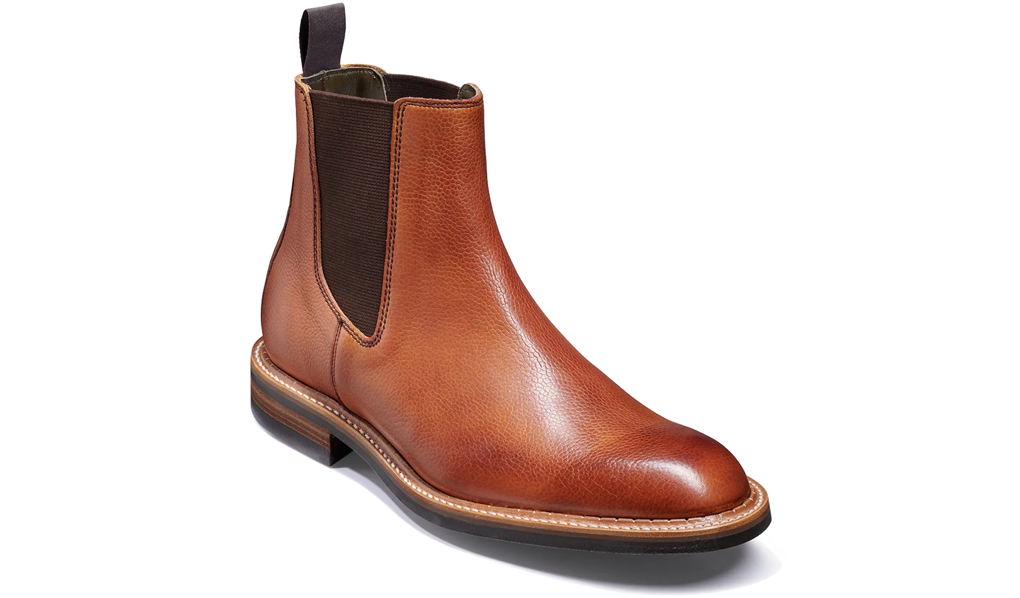 Barker Harrowick Chelsea  Boot-  Rosewood Grain