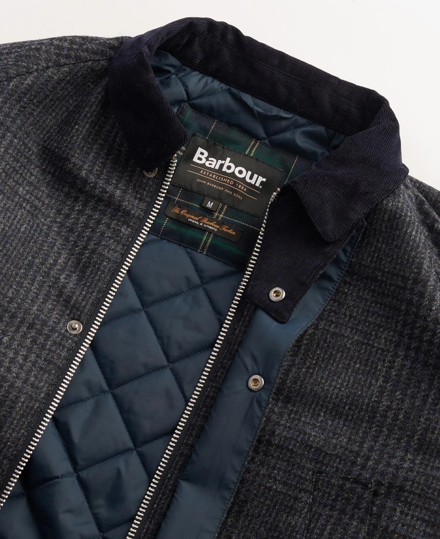  Bedale Check Wool Jacket     