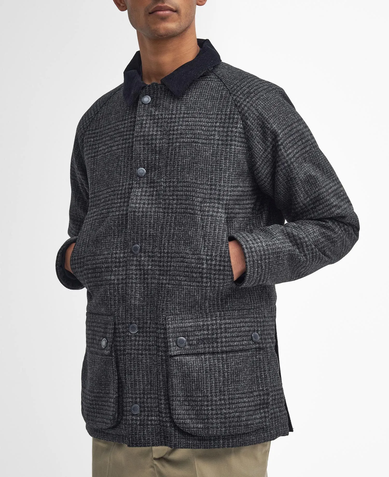  Bedale Check Wool Jacket     