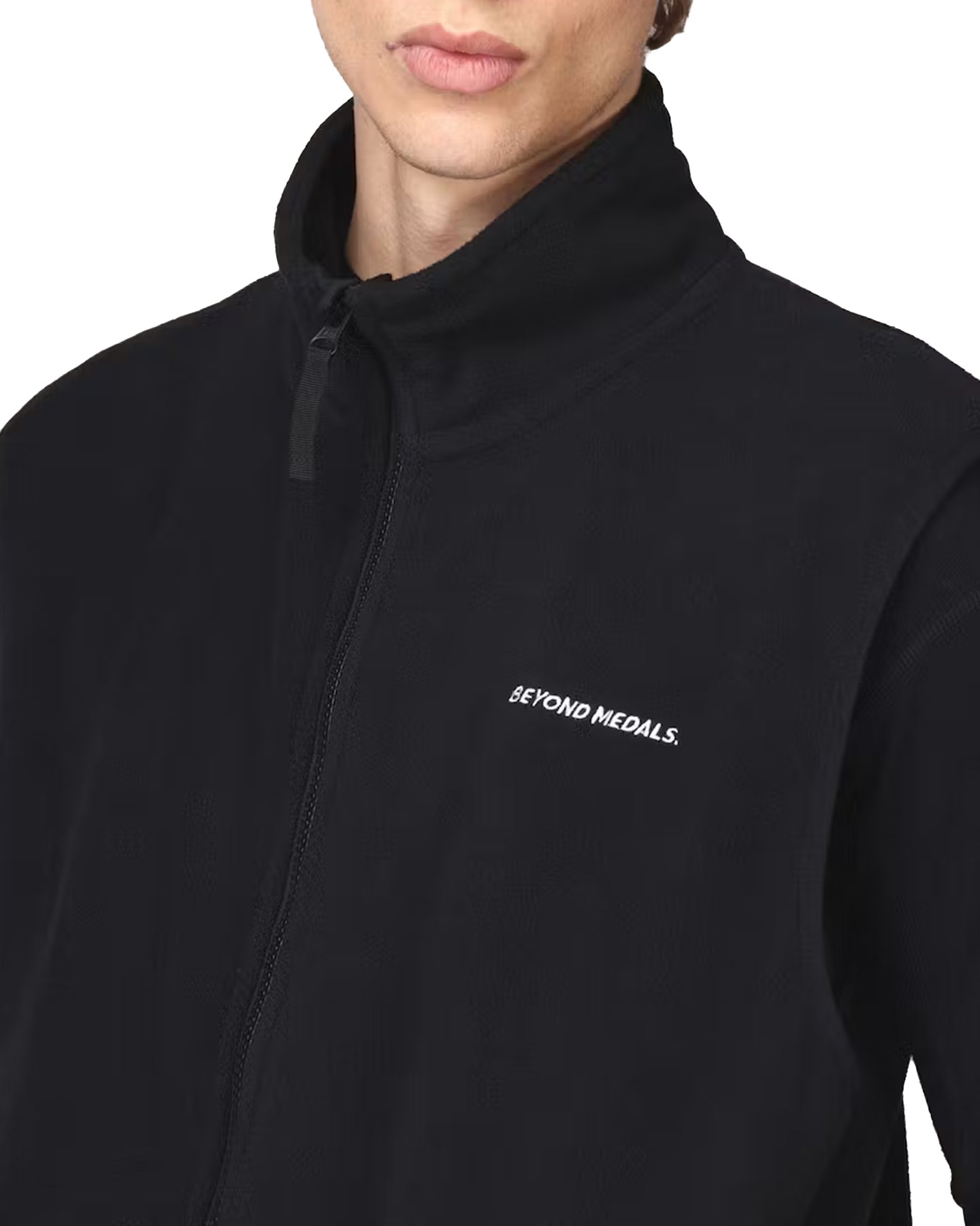 Beyond Medals Fleece Vest - Black