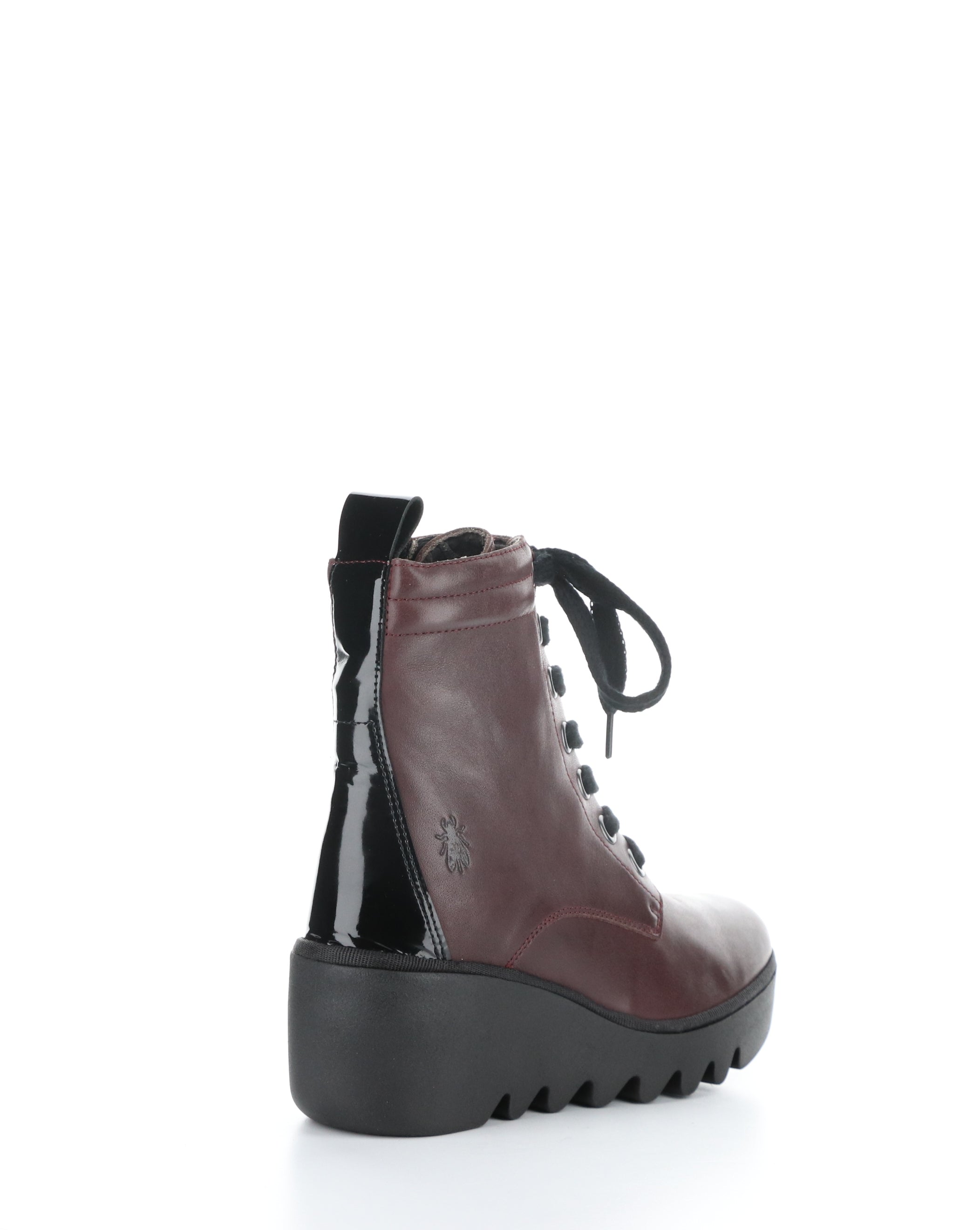 BIAZ329FLY 013 BORDEAUX/BLACK Lace-up Boots