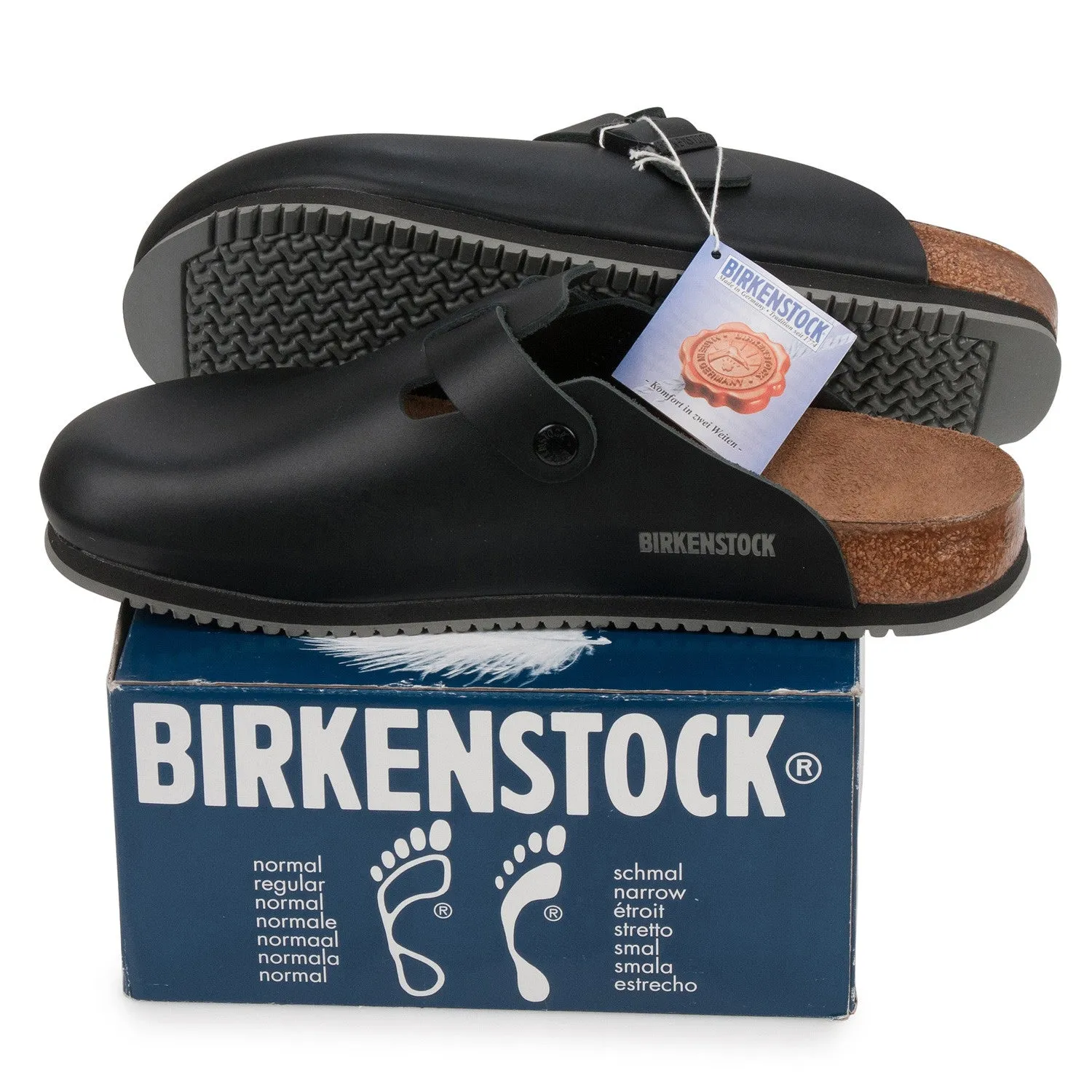 Birkenstock supergrip Boston Black - Professional