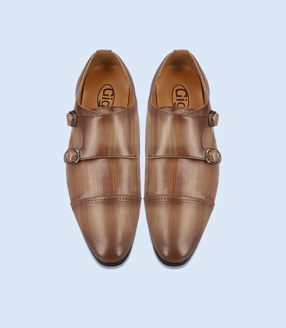 BM4145-BEIGE-Men Formal Slip-on's