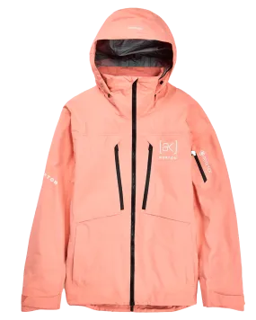 Burton Men's [ak] Hover GoreTex 3L Stretch Snow Jacket - Reef Pink