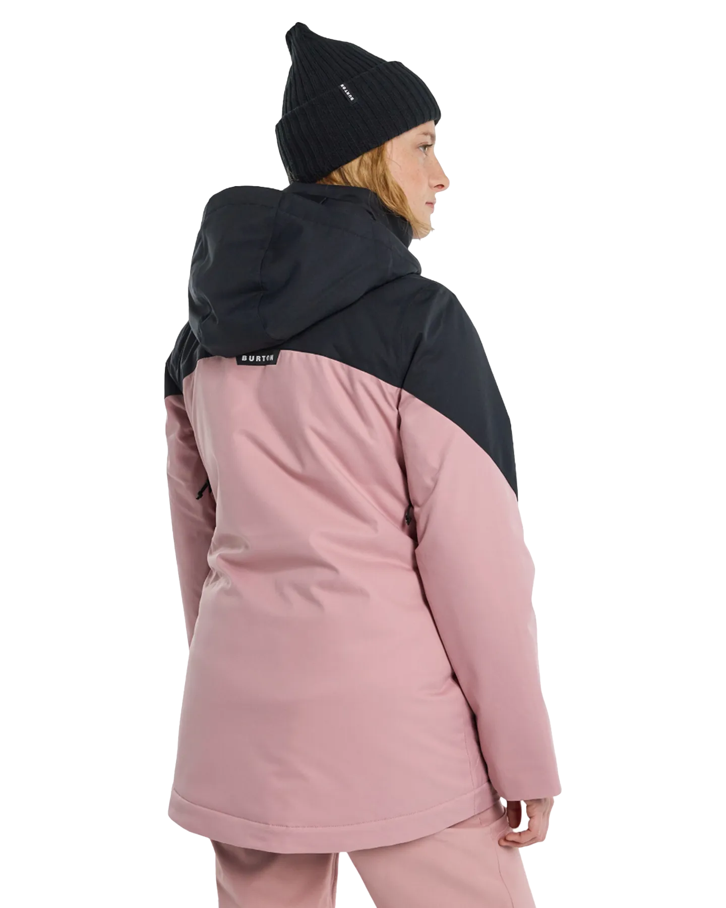 Burton Women's Lelah 2L Snow Jacket - True Black/Powder Blush