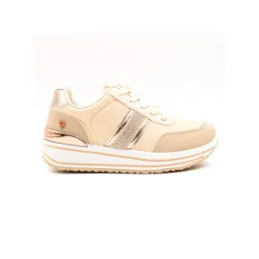 Butterfly Feet Ladies Apexx 1 Shoes Beige