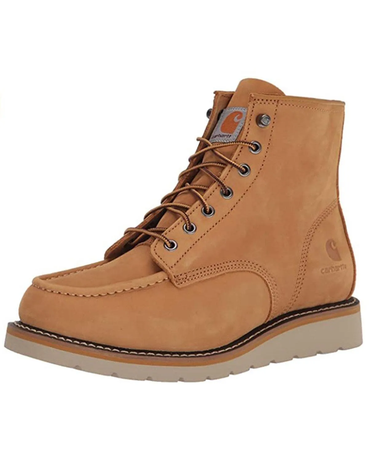 Carhartt FW6076 Men's 6 Moc Wedge Soft Toe Ankle Boot