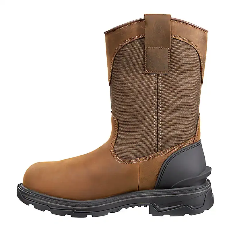 Carhartt IRONWOOD WATERPROOF 11 SOFT TOE WELLINGTON 11M Bison Brown Oil Tan