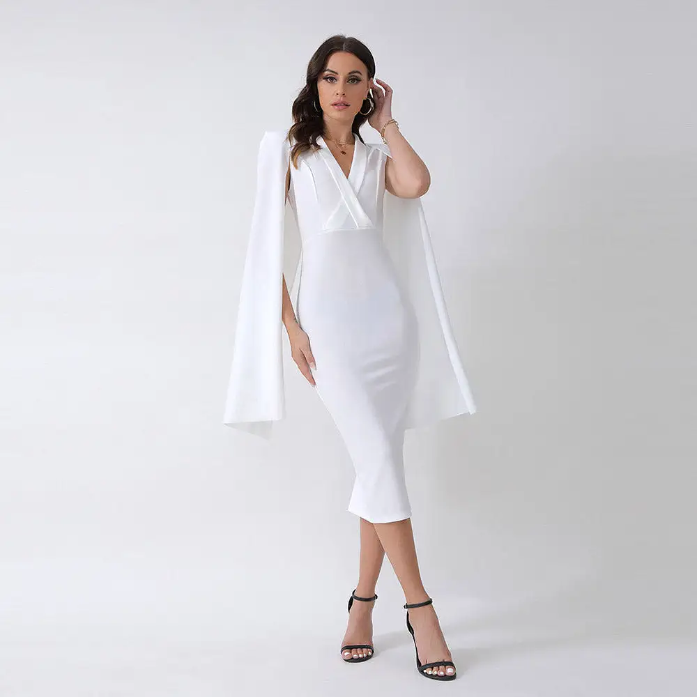 Ceres Curtain Sleeve Dress