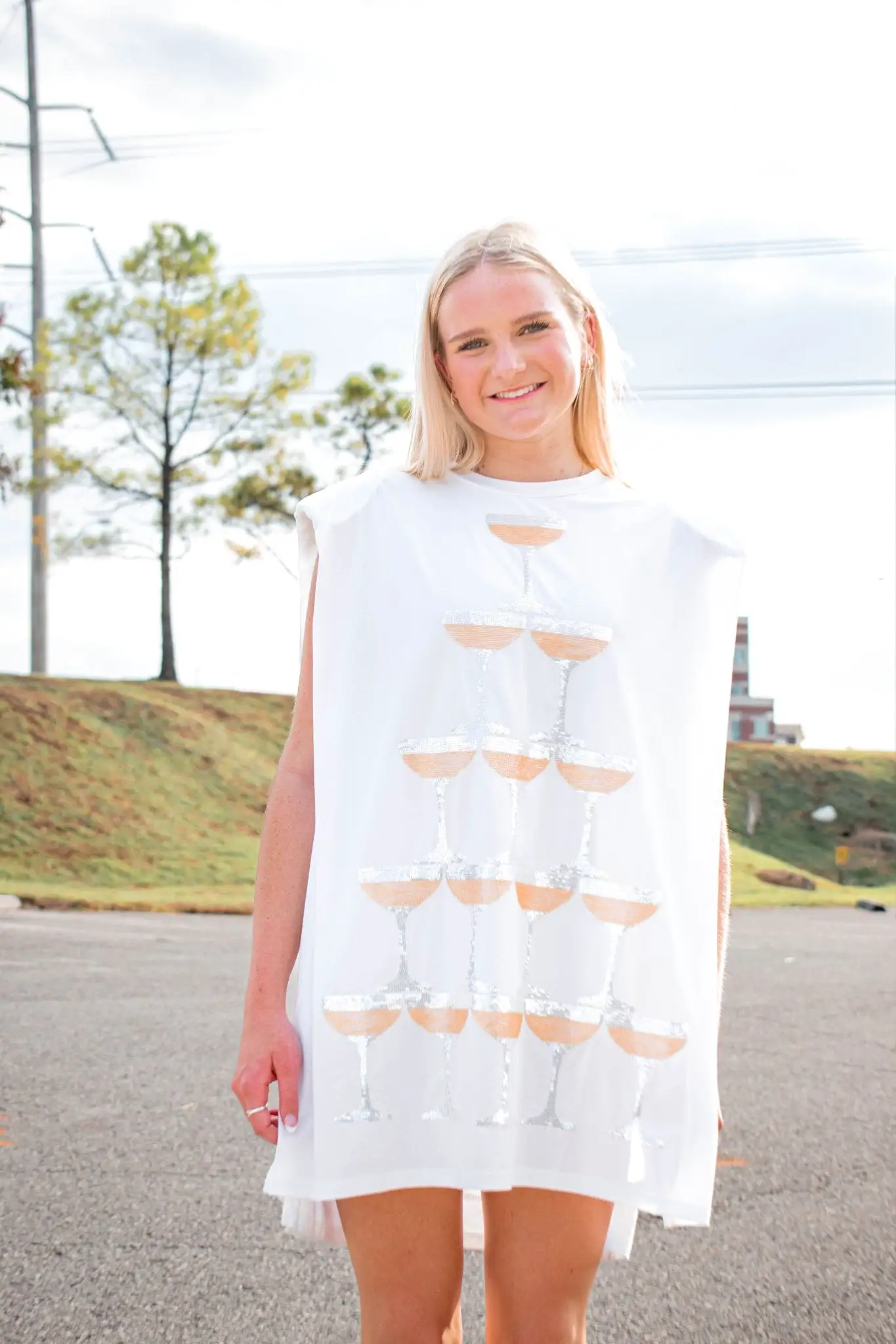 Champagne Tower Dress