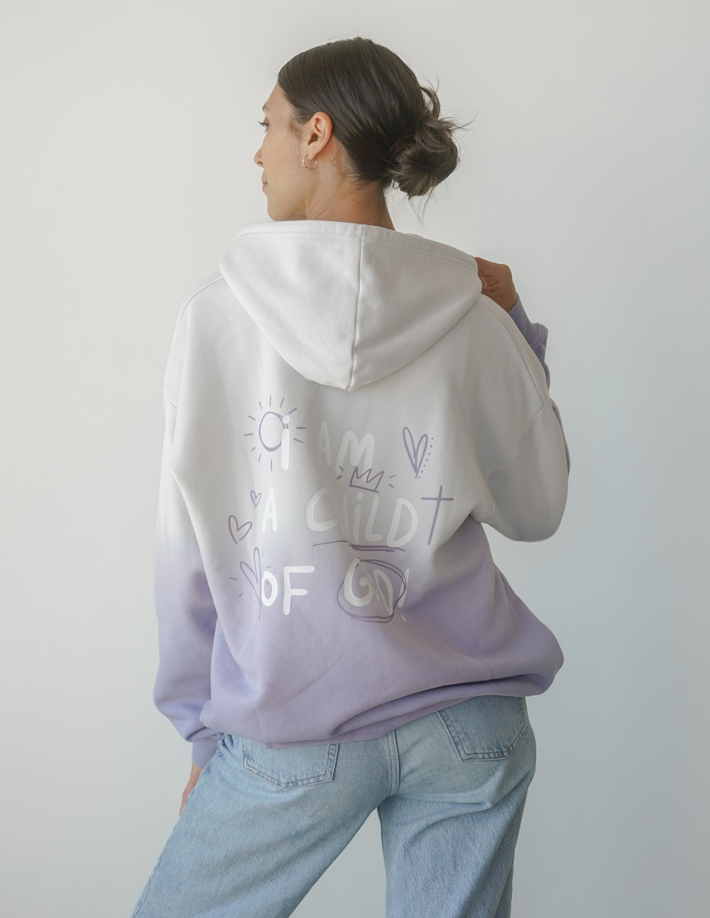 Child of God Purple Unisex Hoodie