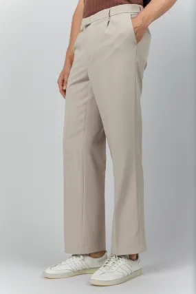 Comfort Stretch Straight Leg Trouser in Camel