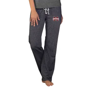 Concepts Sport  Mississippi State Bulldogs Women's Charcoal Quest Knit Lightweight Pants