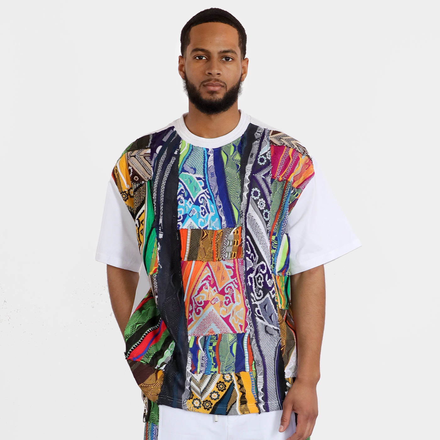 COOGI Key Largo Sweater-Pieced Tee