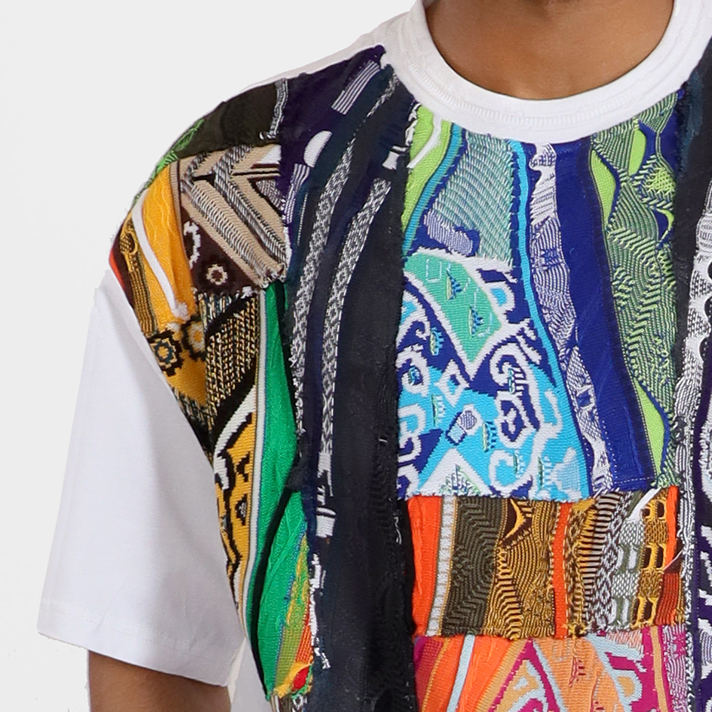 COOGI Key Largo Sweater-Pieced Tee