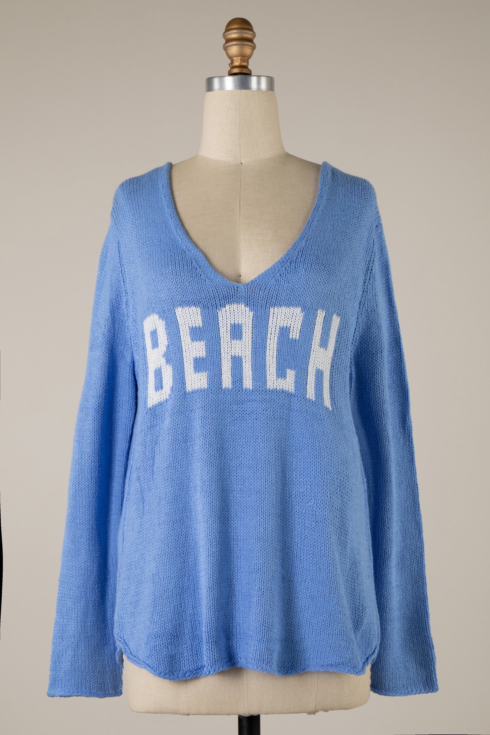 Cotton Beach Light Weight Knit Sweater