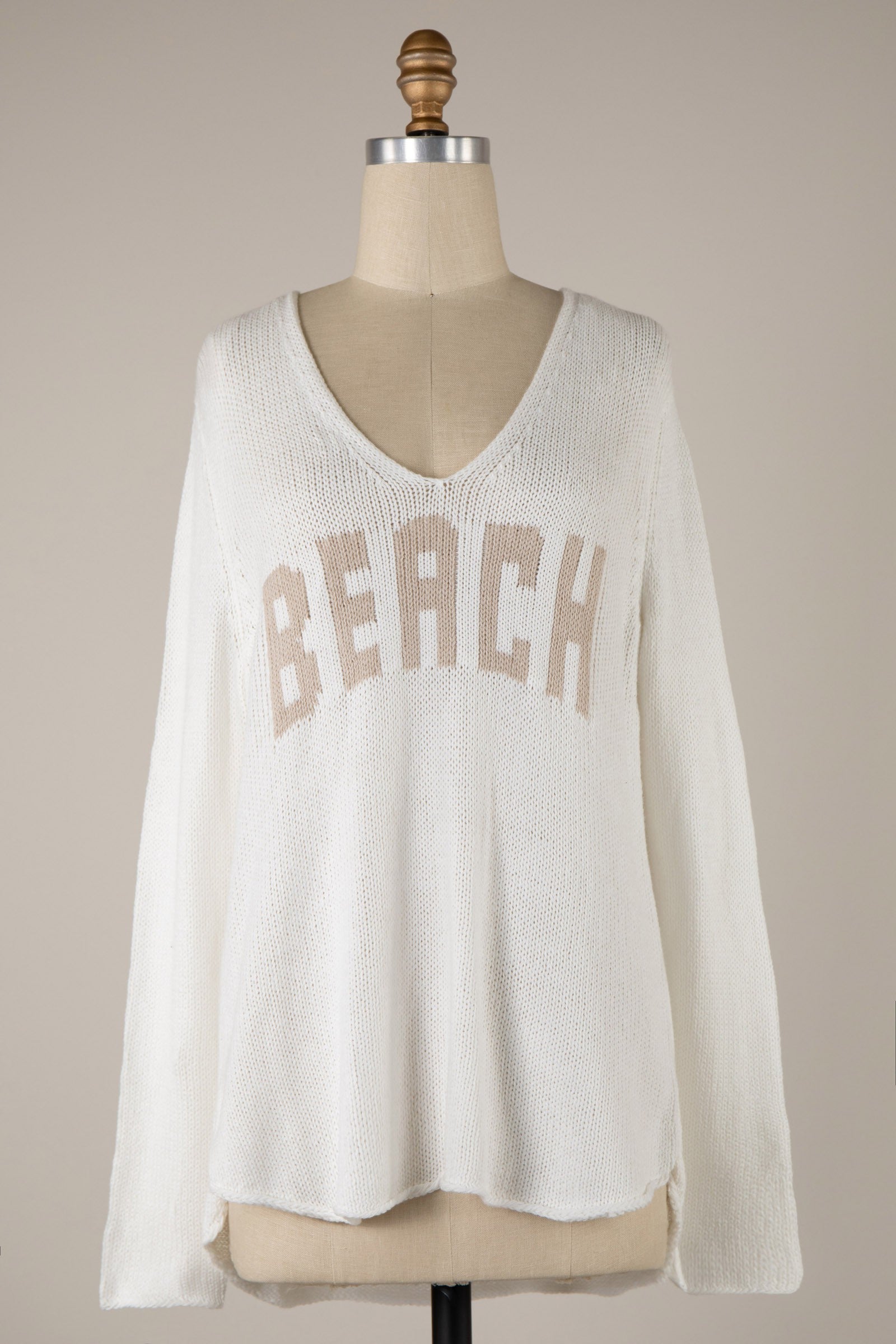 Cotton Beach Light Weight Knit Sweater