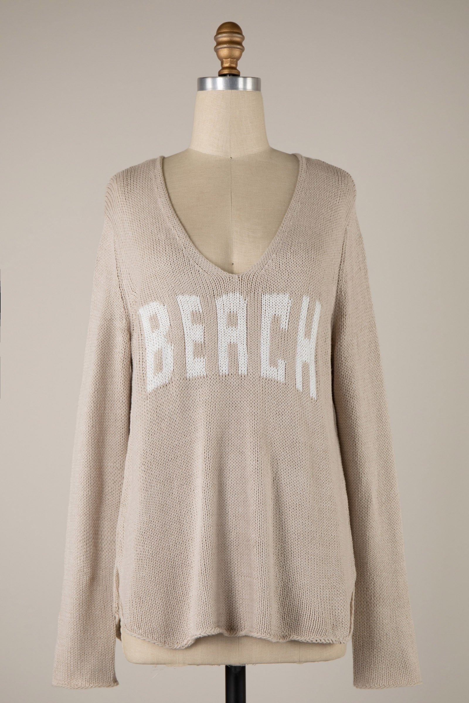 Cotton Beach Light Weight Knit Sweater