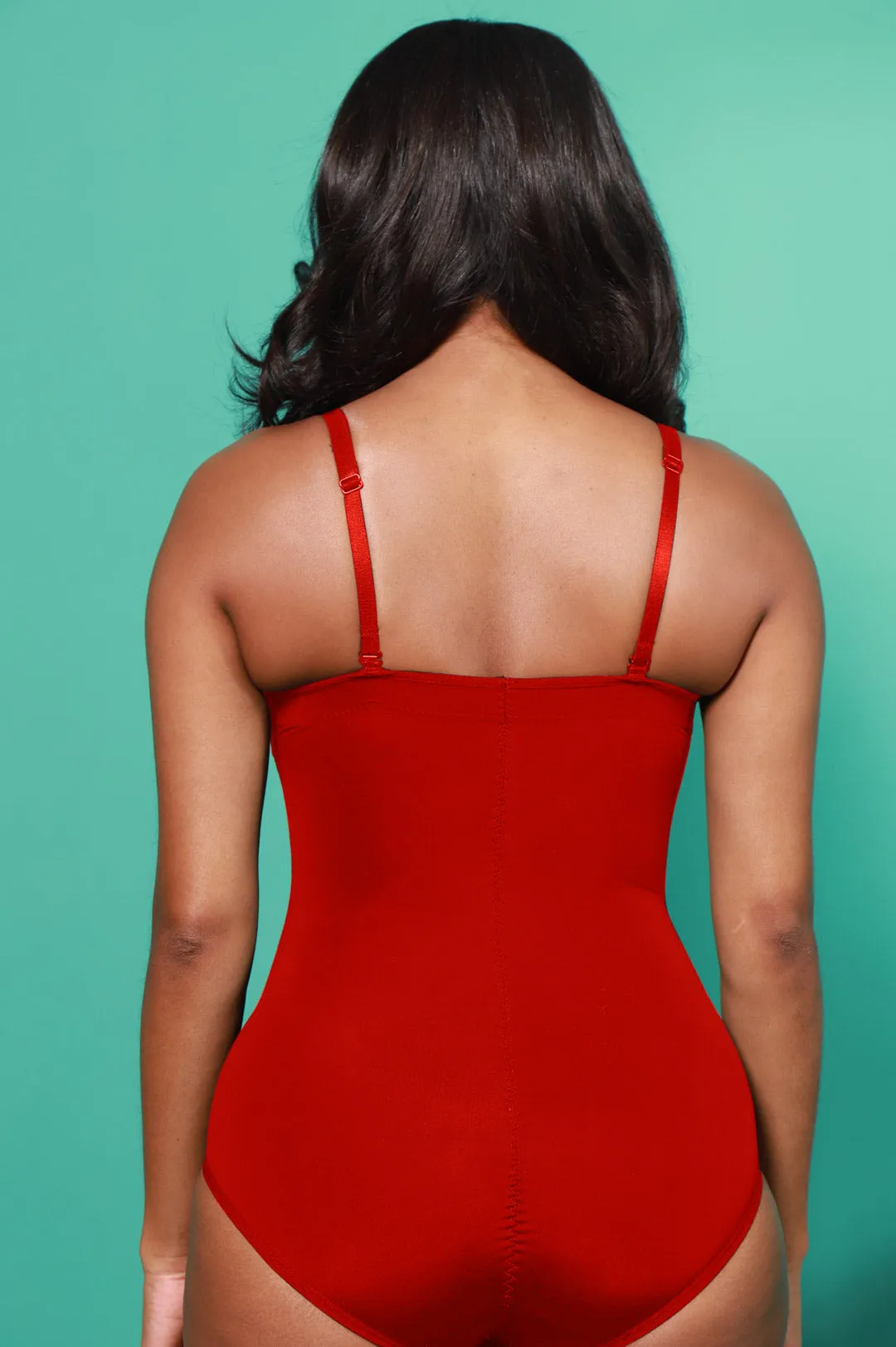 Doctored Form Shapewear Bodysuit - Red No. 124