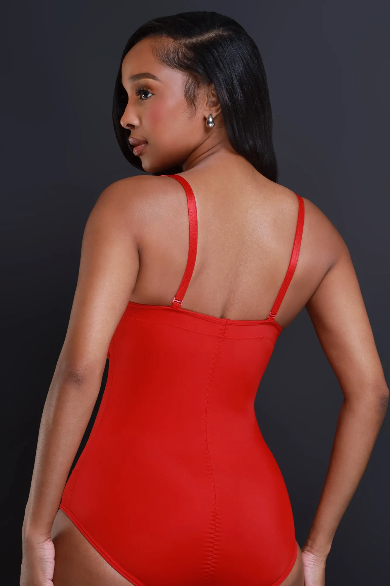 Doctored Form Shapewear Bodysuit - Red No. 124