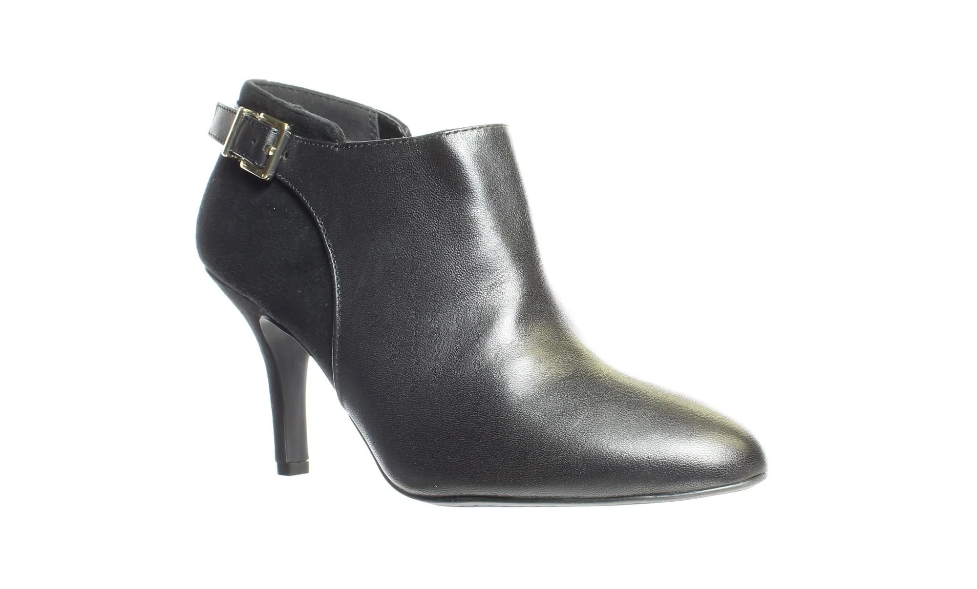 Essex Lane Black Womens Bootie Sz 9