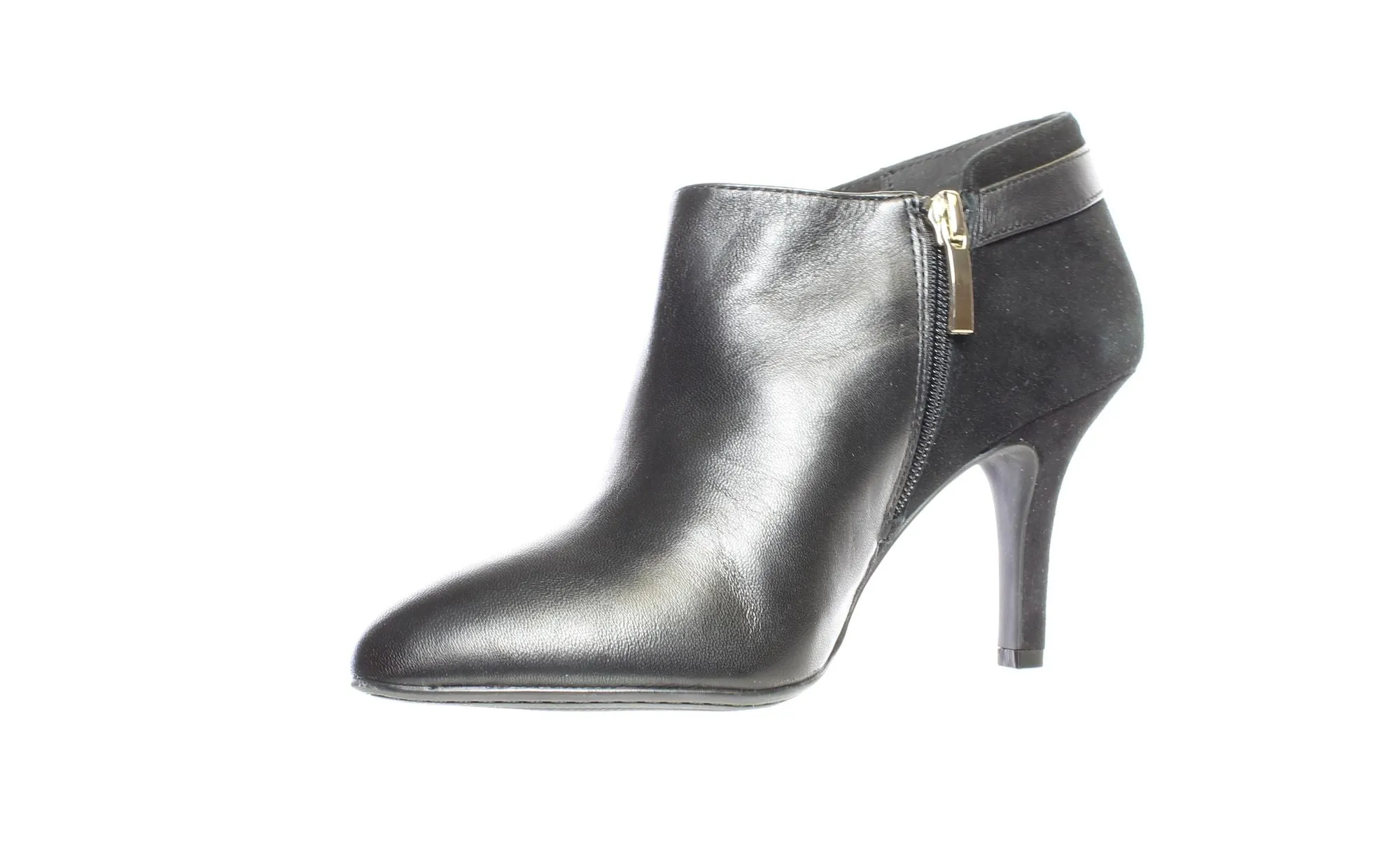 Essex Lane Black Womens Bootie Sz 9