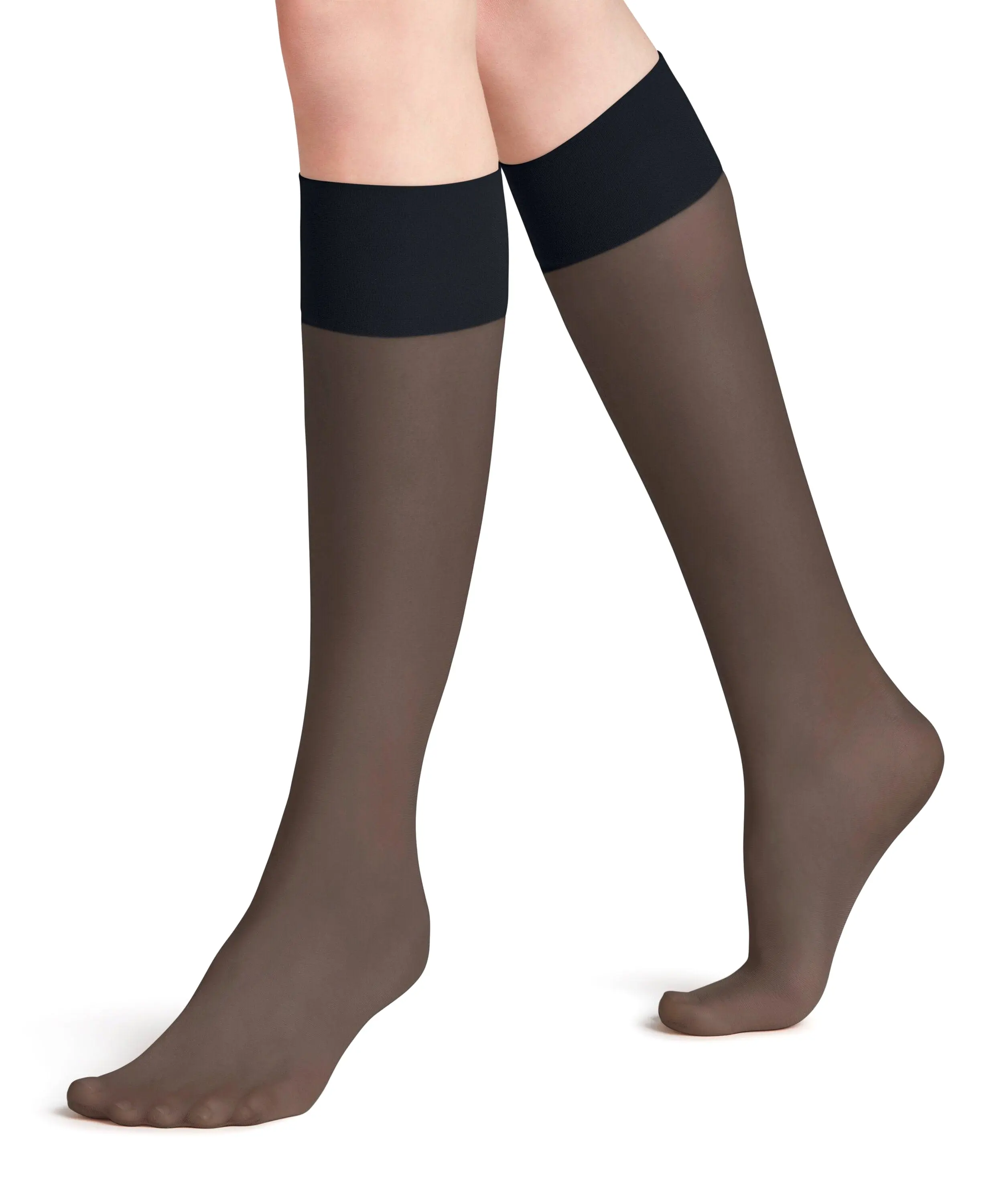 FALKE Navy 20 Denier Knee highs