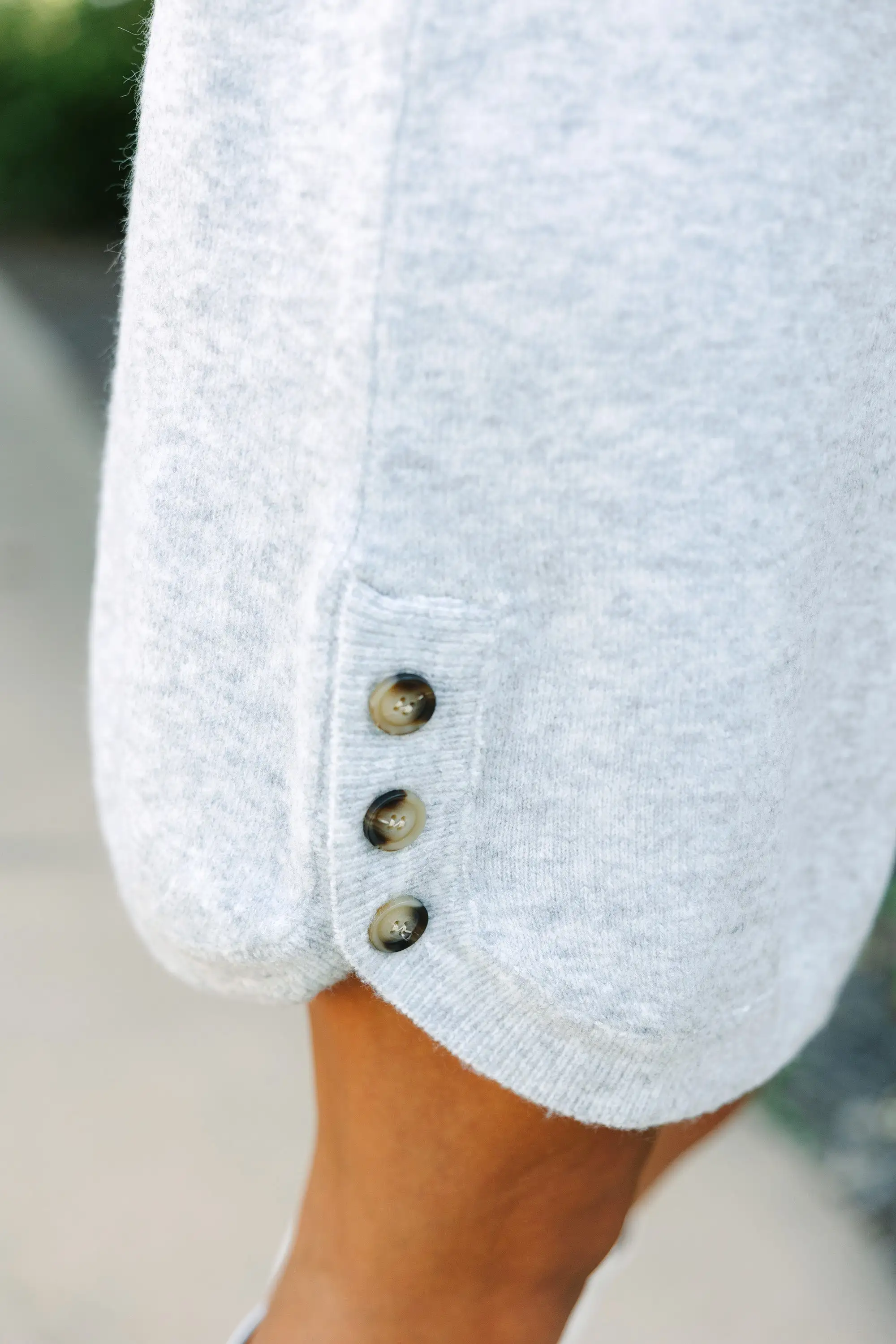 Feeling Your Best Heather Gray Sweater Dress