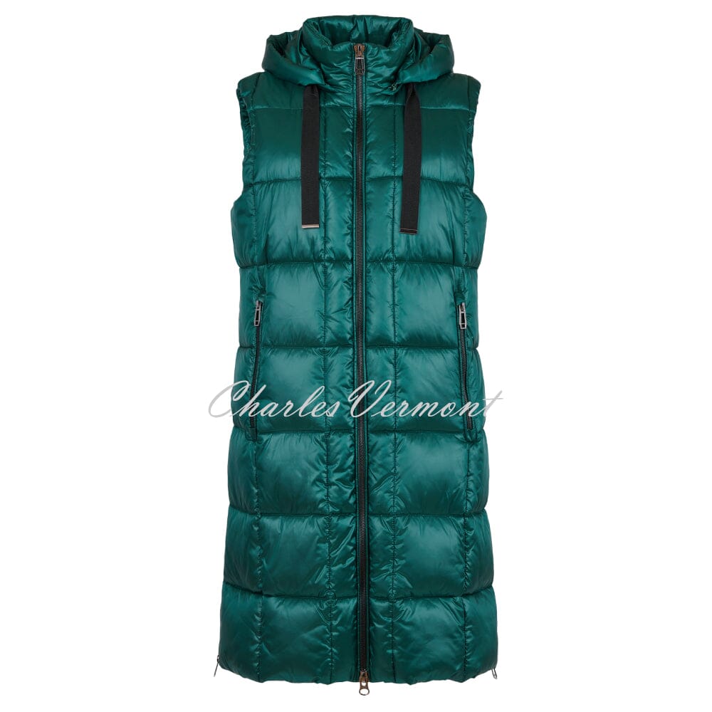 Frandsen Longline Padded Gilet - Style 768-580-89 (Bottle Green)