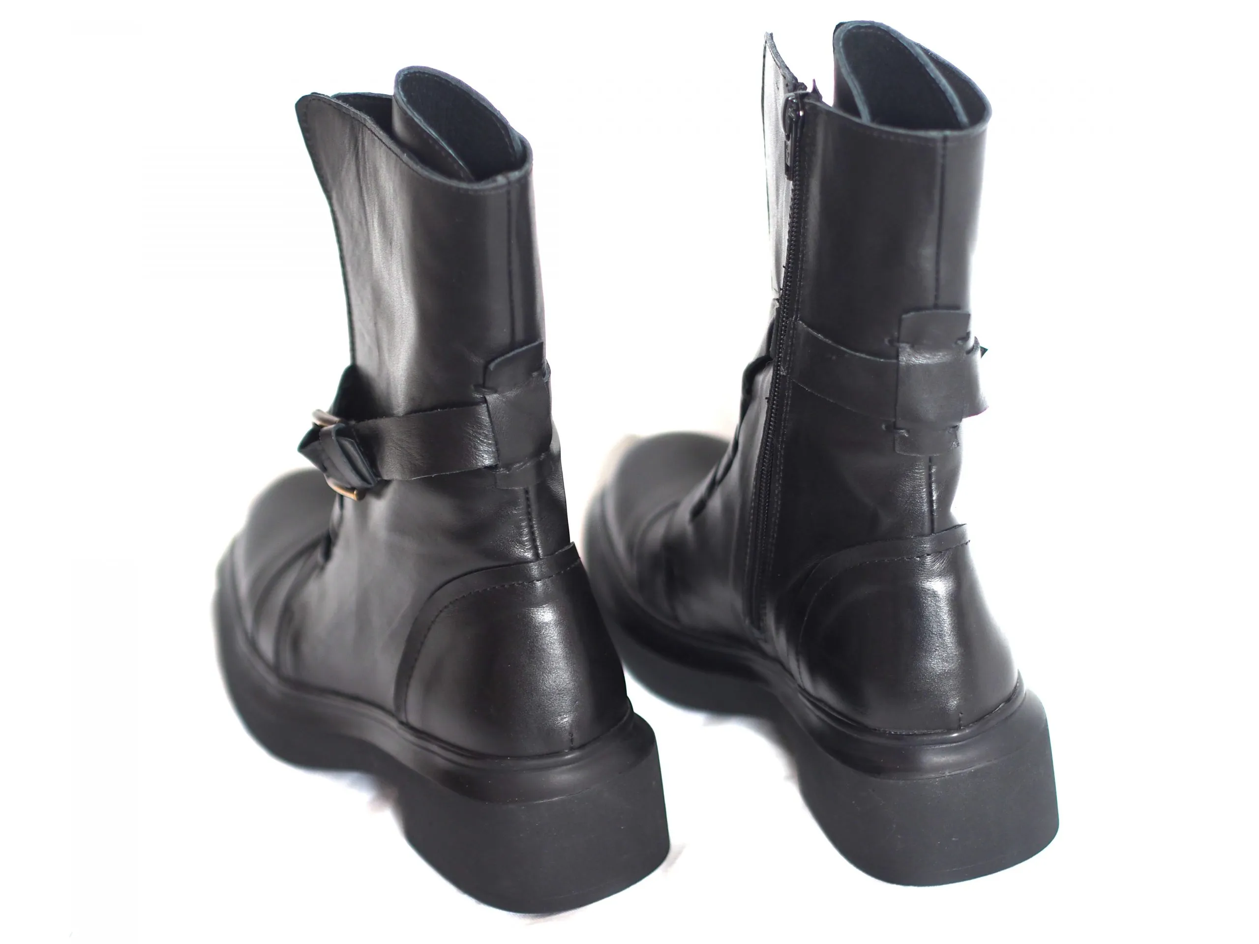 Genuine leather boots, women genuine leather boots