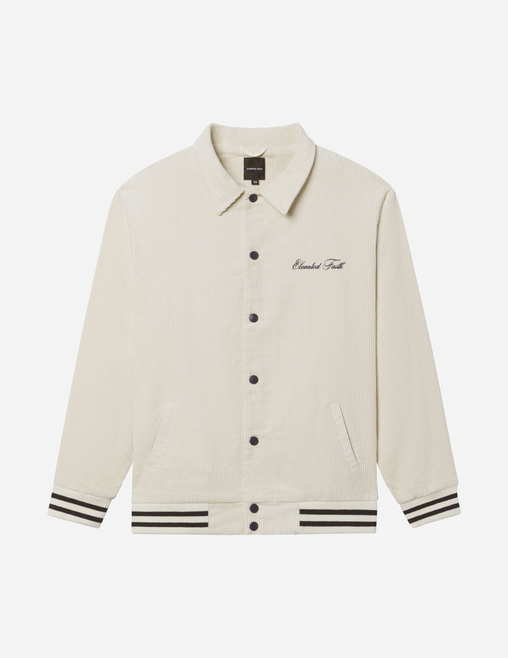 God of Miracles Ivory Bomber Jacket