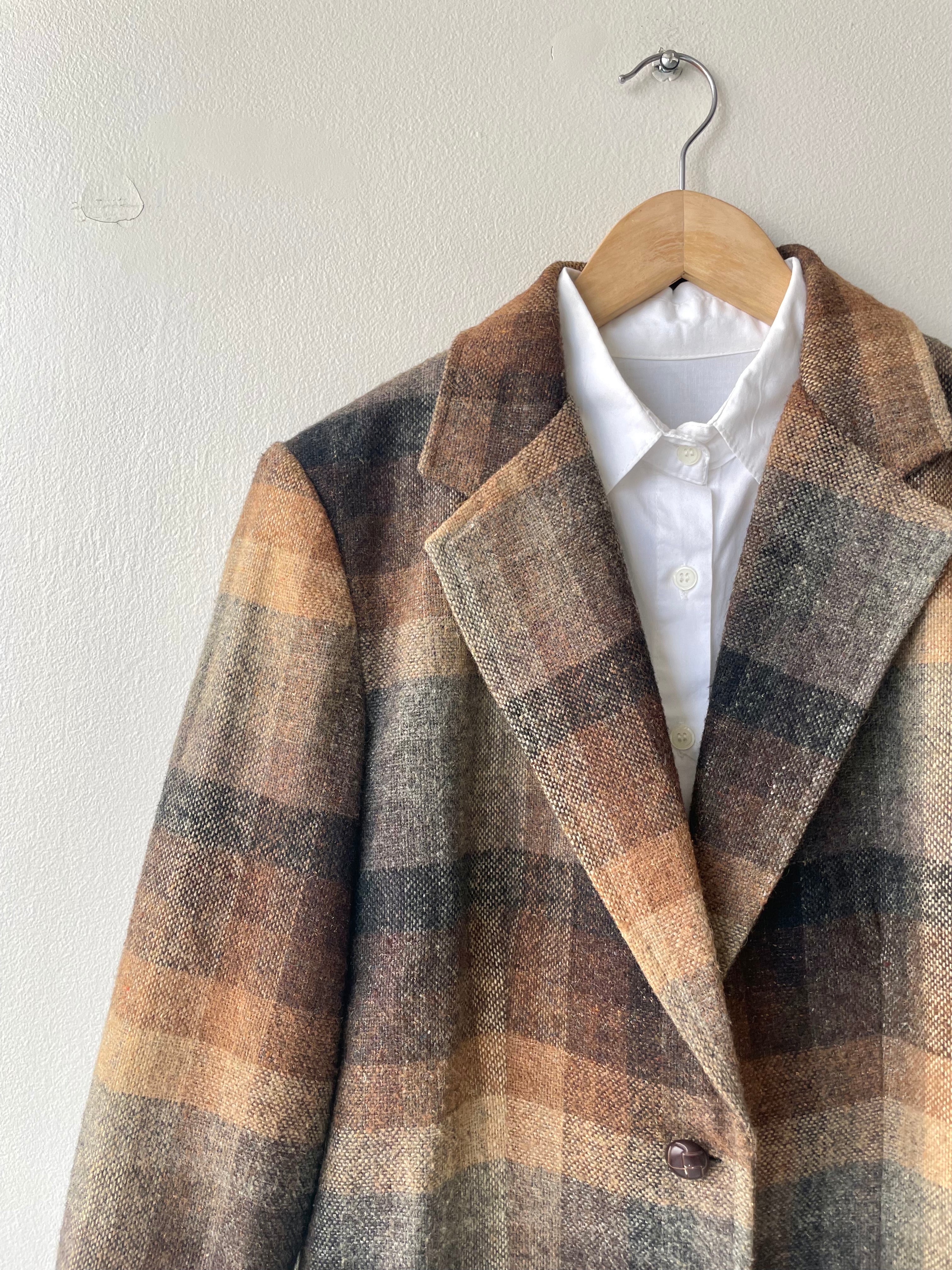 Gradient Plaid Jacket | 1970s