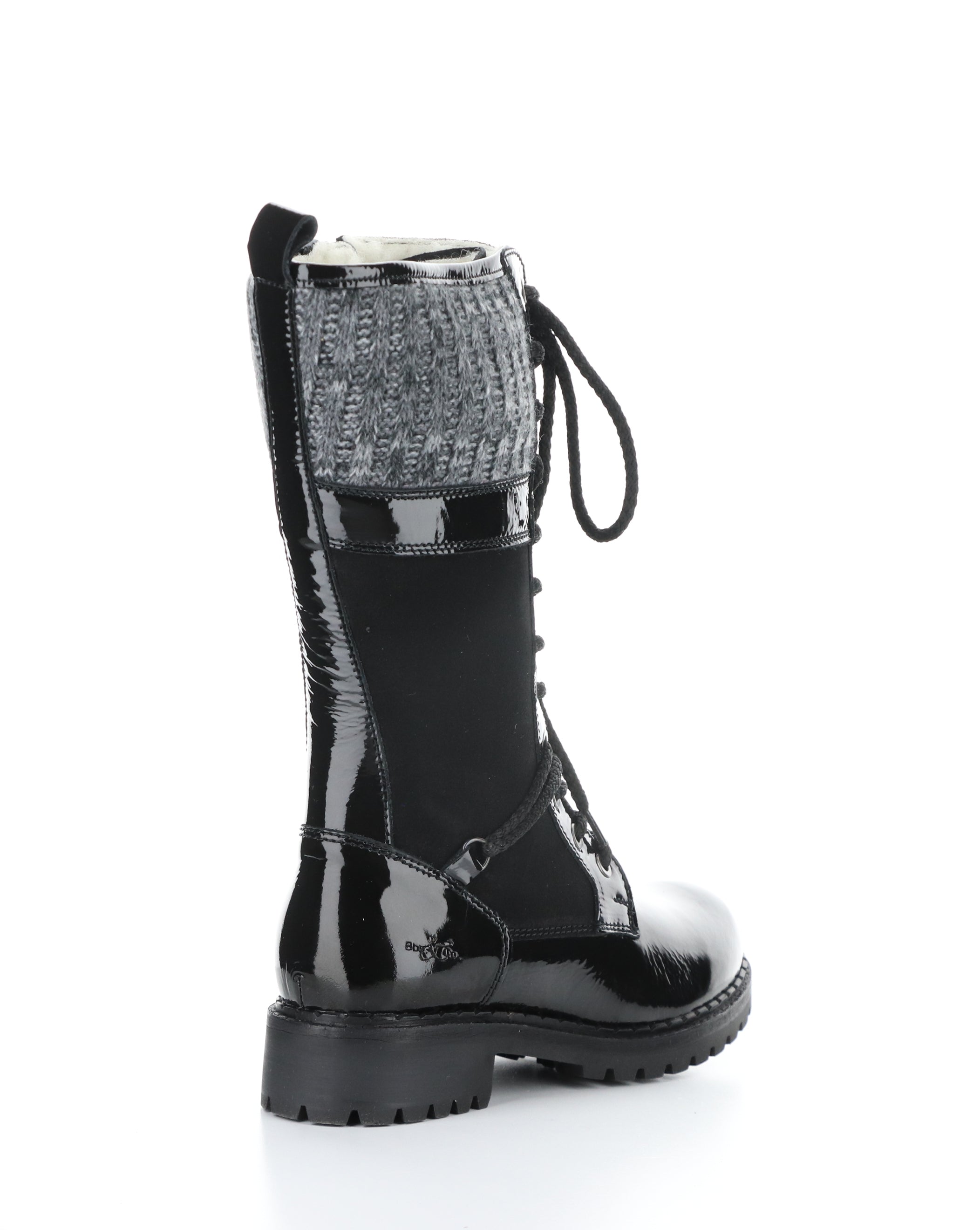 HAVEN BLACK Round Toe Boots