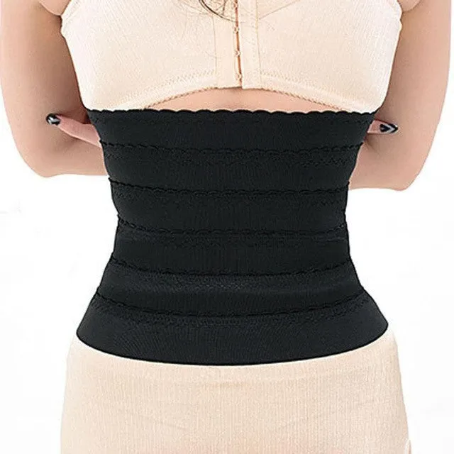 Hot Sale Women Bodysuits Shapewear Latex Rubber Plus size Body Shaper Waist Slim Corsets Abdominal Belt High-elastic 2XL GS