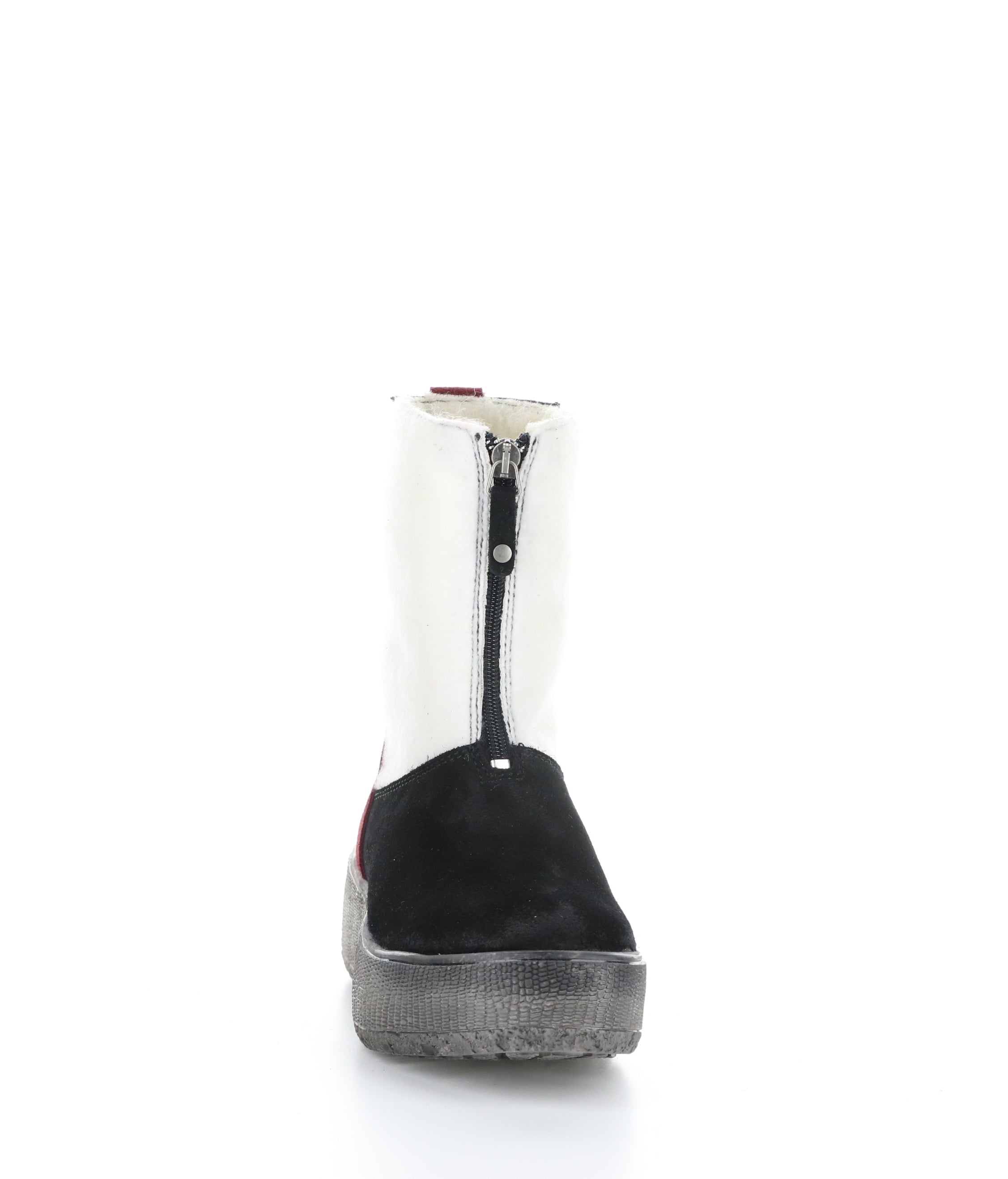 IGNITE BLACK/MARBLE/SANGRIA Round Toe Boots