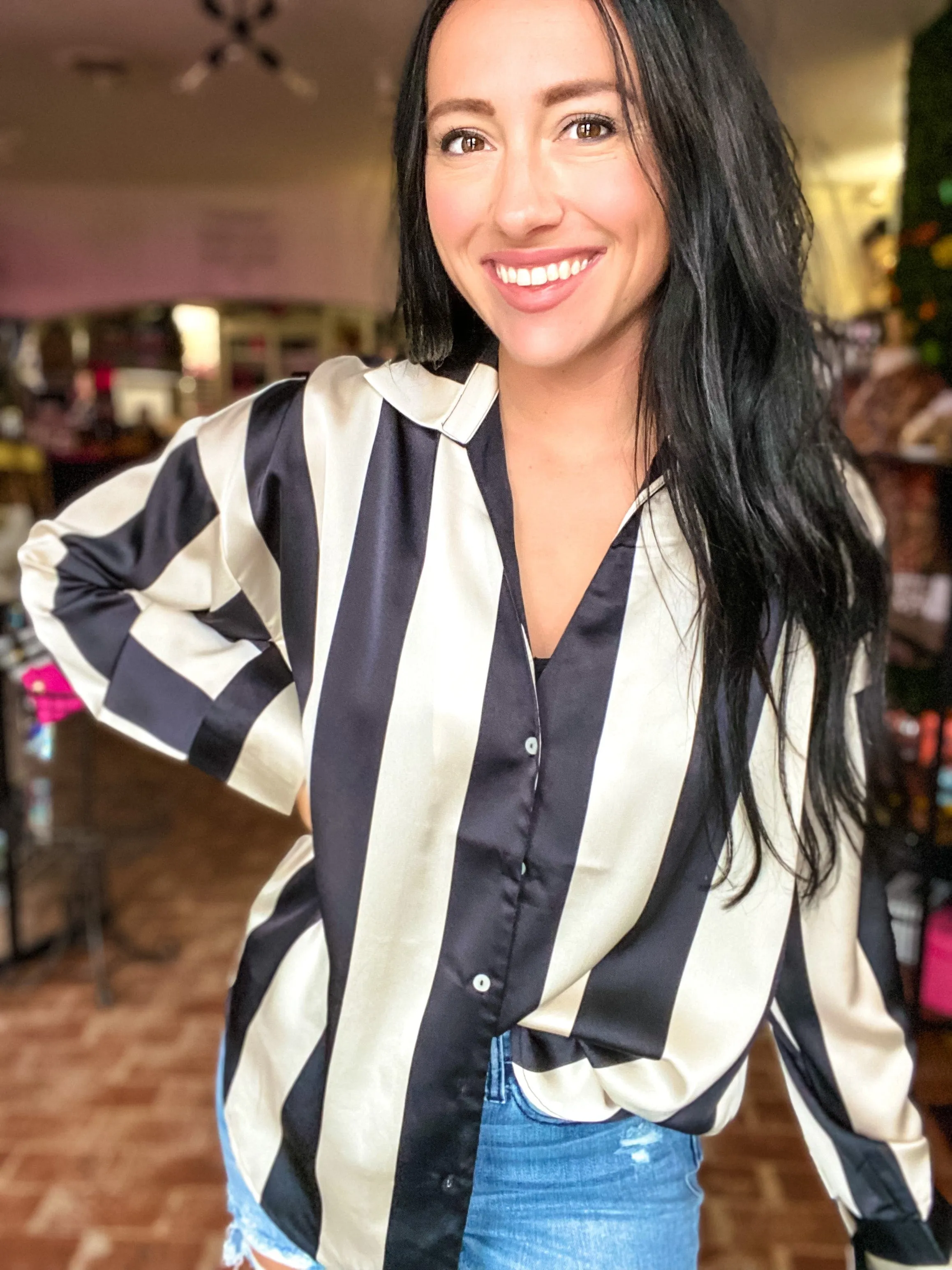 Jenna Striped Shirt