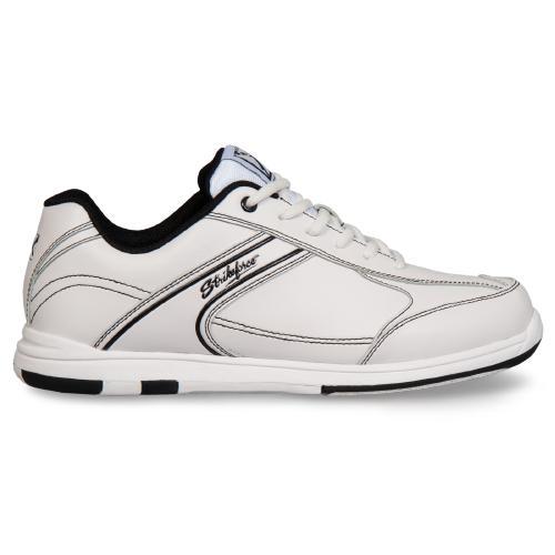 KR Strikeforce Mens Flyer Bowling Shoes White/Black