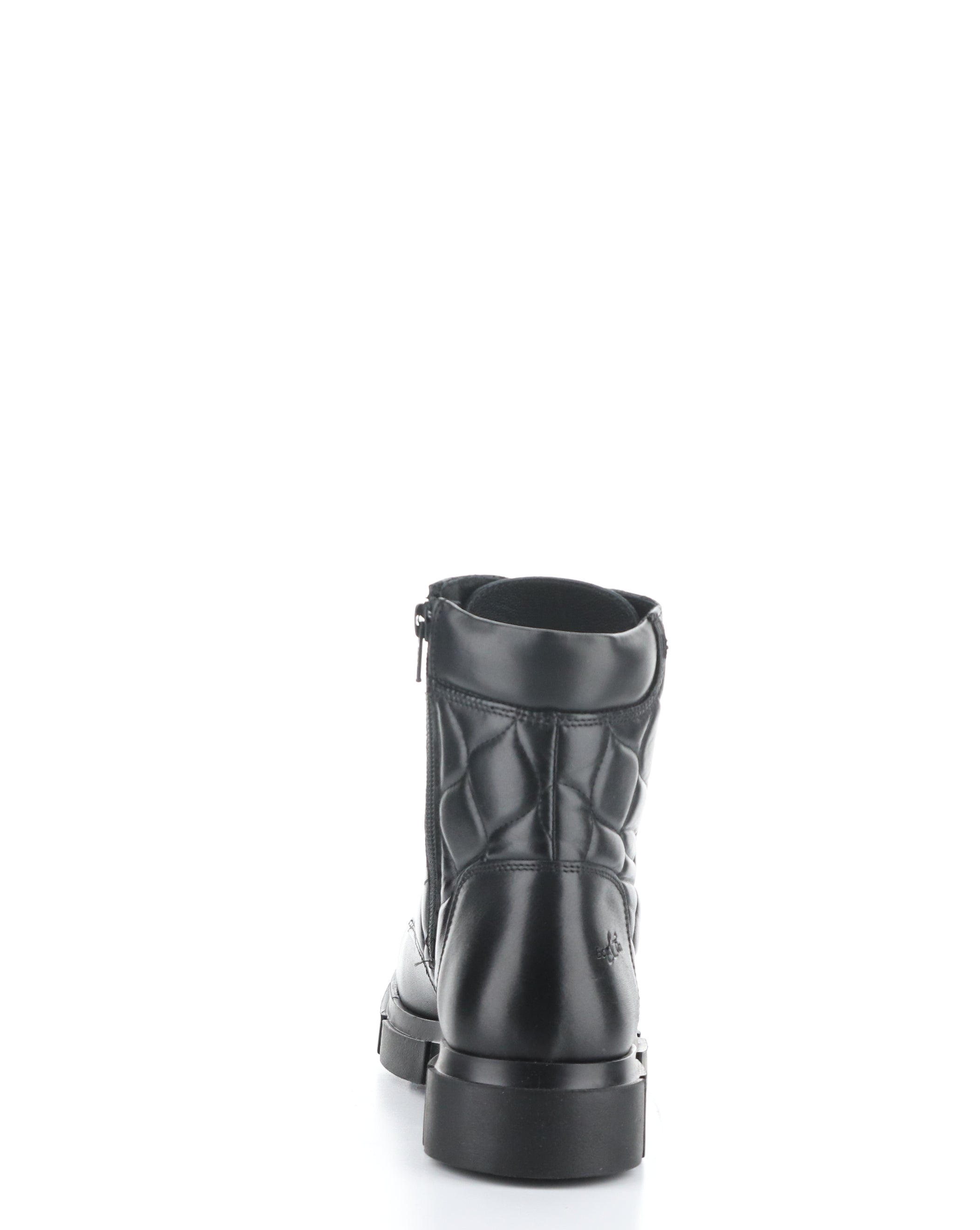 LIBEL BLACK Round Toe Boots