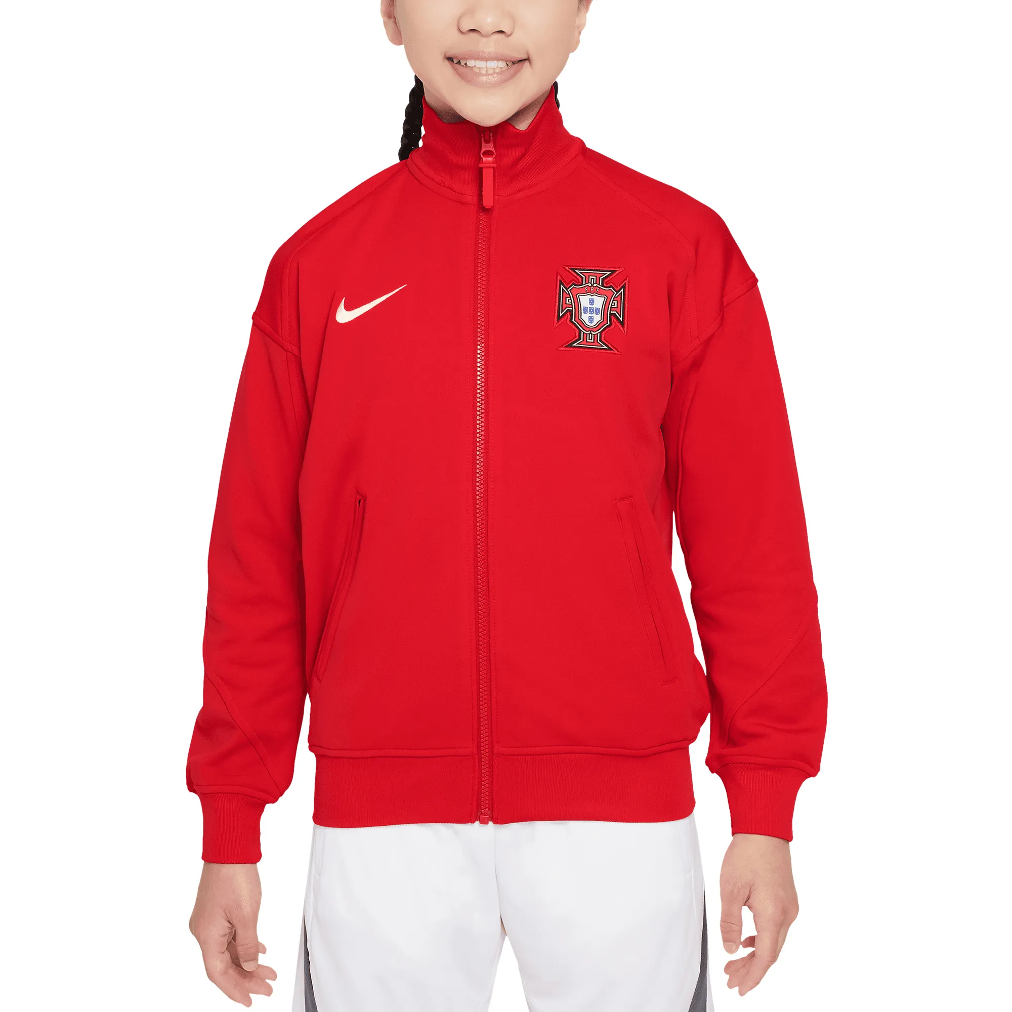 Lids Youth Nike  Red Portugal National Team 2024 Academy Pro Anthem Full-Zip Jacket