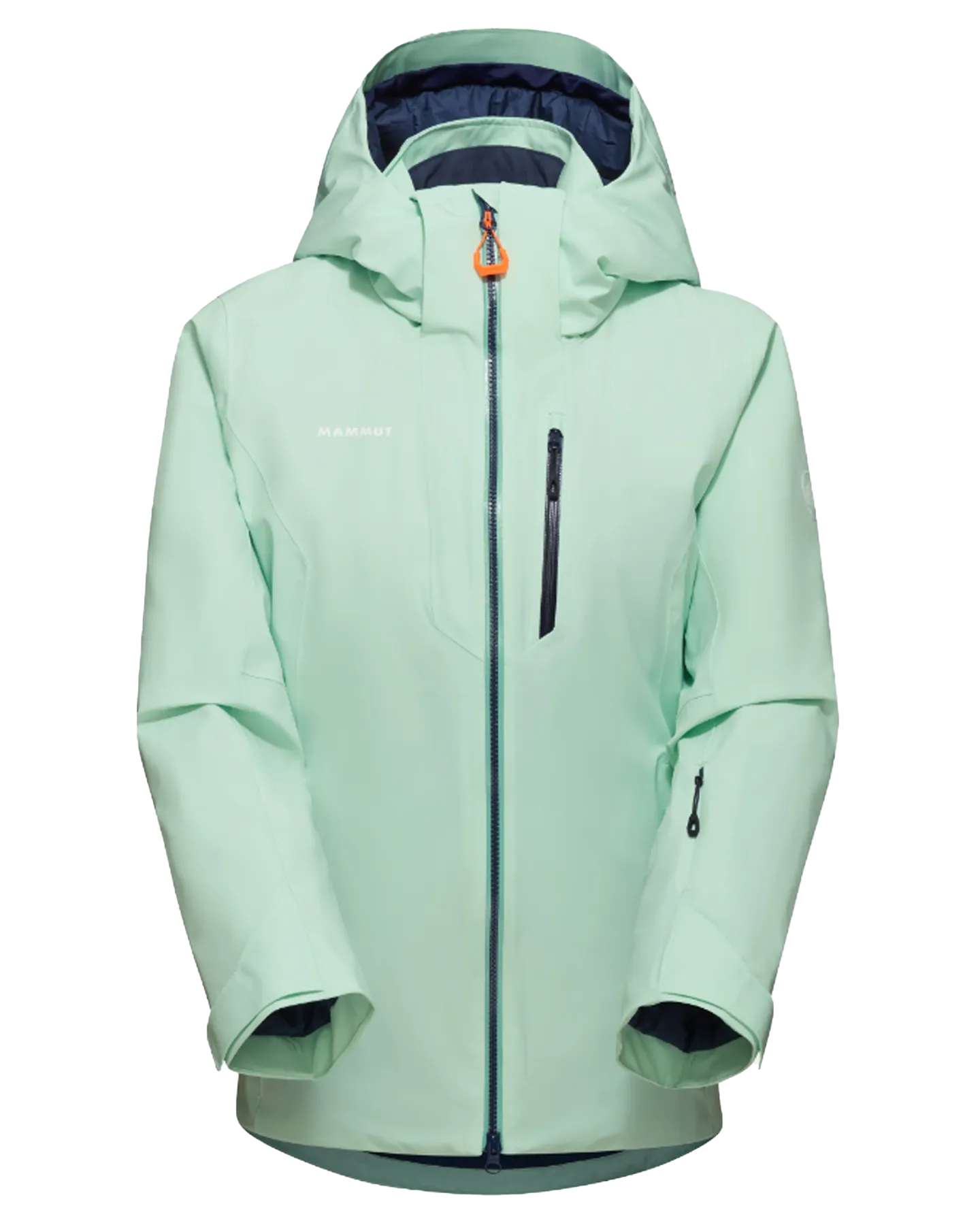 Mammut Women's Stoney HS Thermo Snow Jacket - Neo Mint / Marine