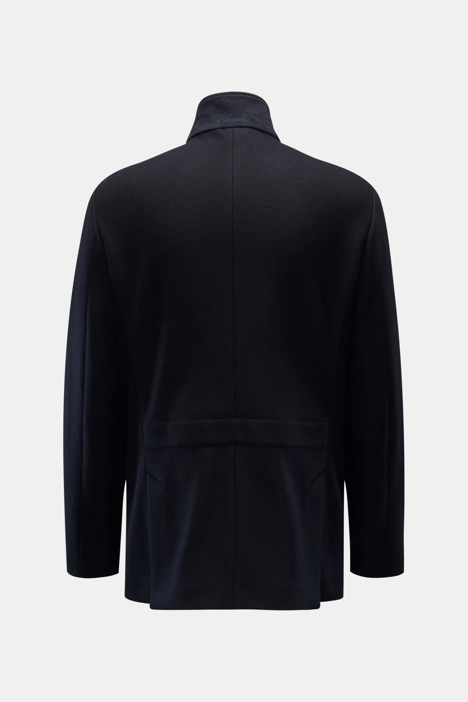 MANDELLI cashmere jacket navy