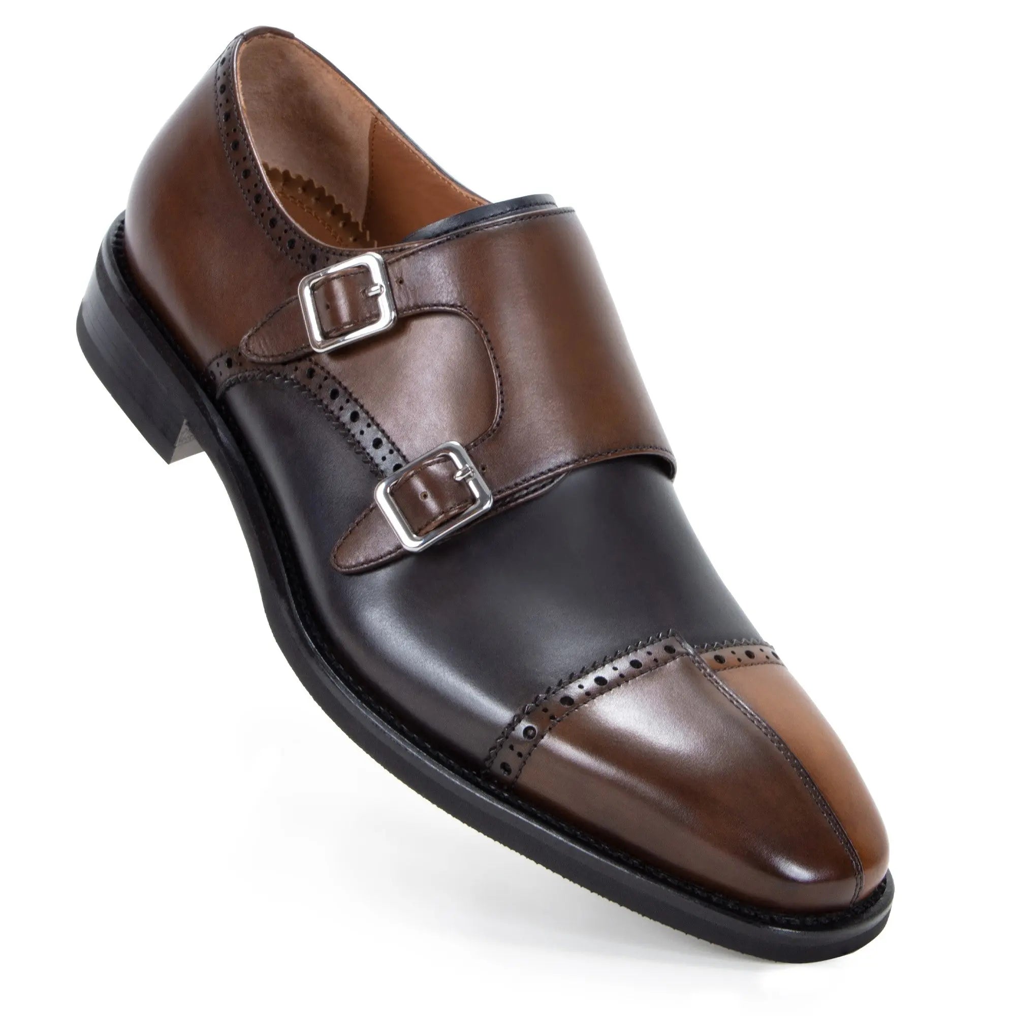 Man's Stylish Monks Monkstraps Shoes MK593162A