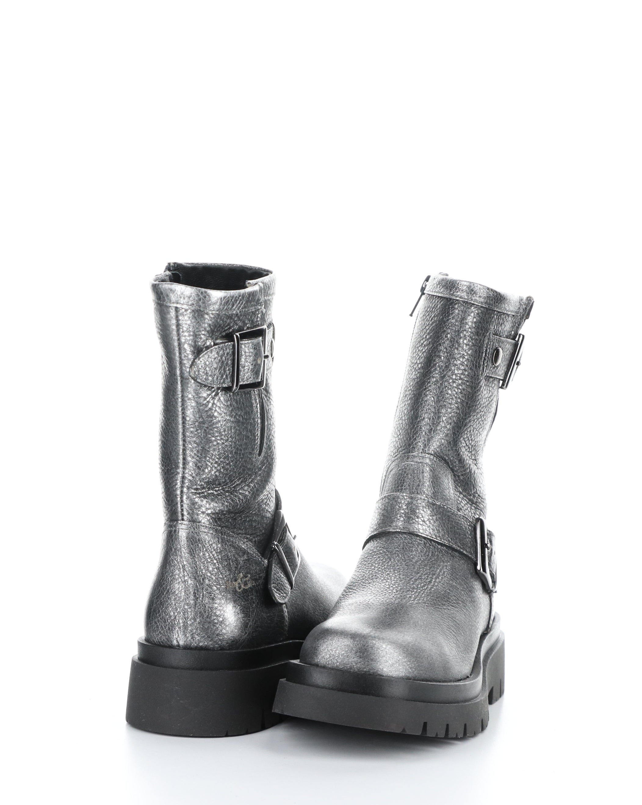 MARANG ANTHRACITE Round Toe Boots