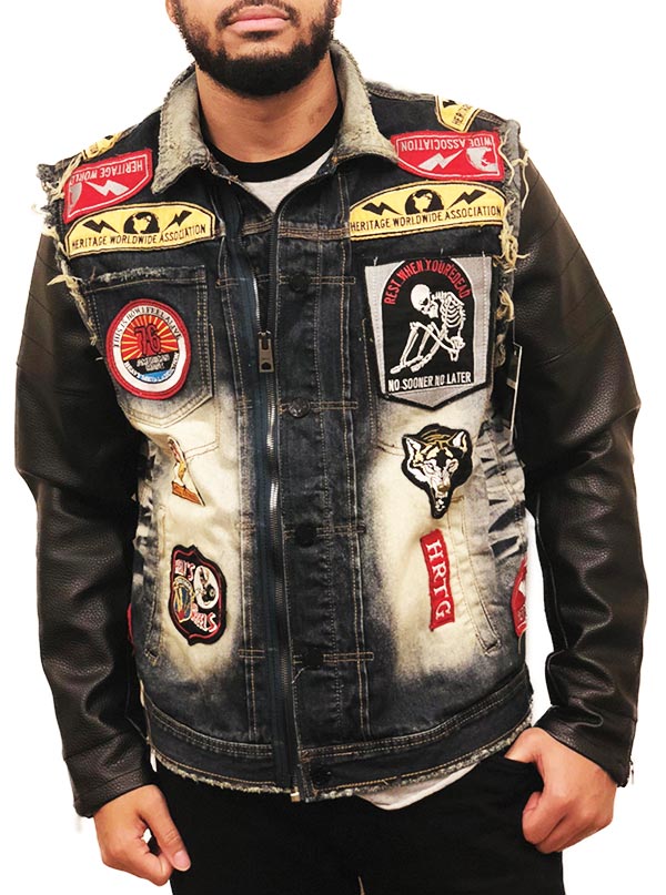 Men's Live To Ride Jacket (Denim)