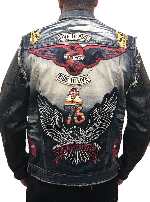 Men's Live To Ride Jacket (Denim)